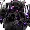 19" Bad to the Bone LED Halloween Centerpiece in Black Cauldron